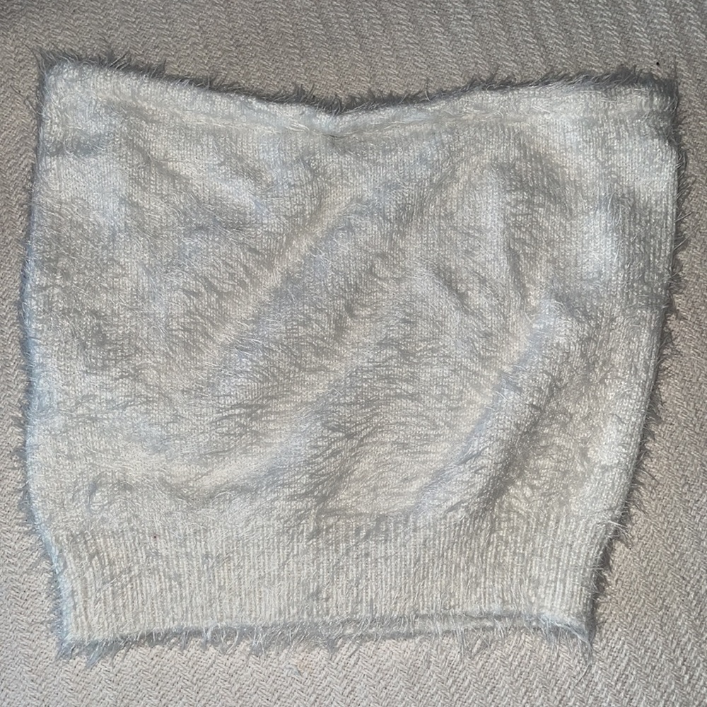 Fuzzy Tube Top - Picture 2 of 3